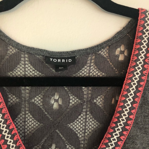TORRID Boho Tank Top | Size 00 - Picture 5 of 7